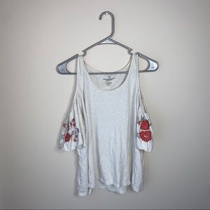 American Eagle cold shoulder blouse